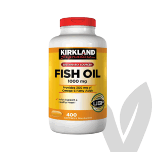 Omega 3 Kirkland 1000 mg 400 Cápsulas de Gel