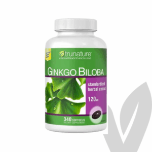Gingko Biloba 60 mg Trunature 340 Cápsulas