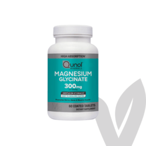 Qunol Glicinato de Magnesio 300 mg 60 Cápsulas