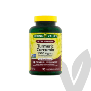 Curcuma Turmeric 1500 Mg Spring Valley 90 Cápsulas